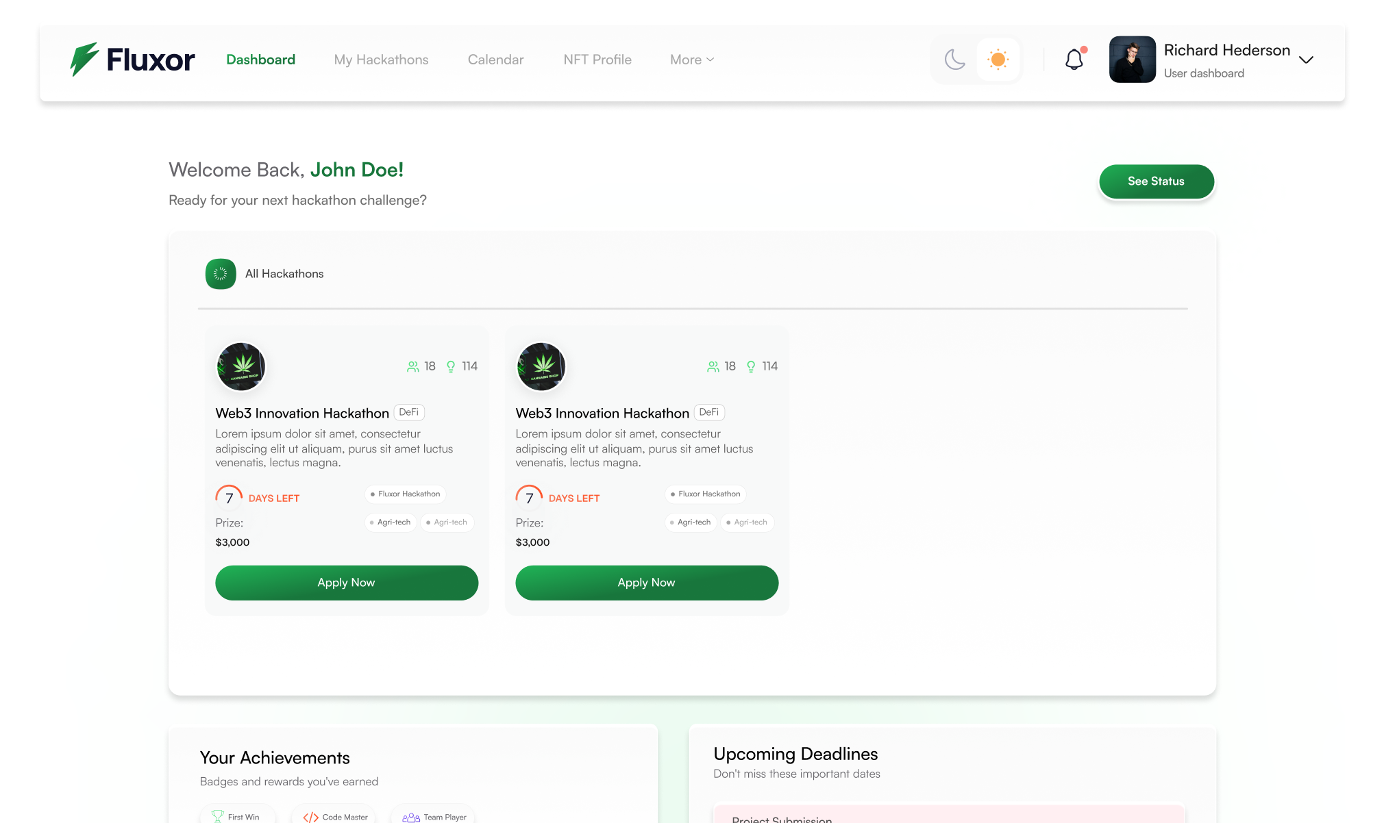 Platform Dashboard